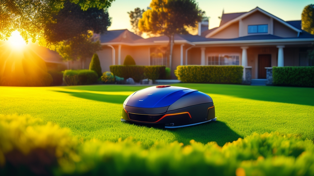 Robot fűnyíró csomagolás és prezentáció - elegáns megjelenés és praktikusság