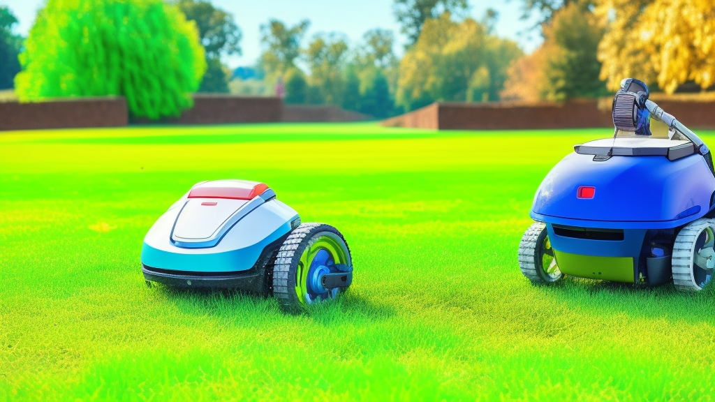 Robot fűnyíró karbantartás professzionális környezetben kések cseréjével akkumulátor ápolással és megfelelő szerszámokkal